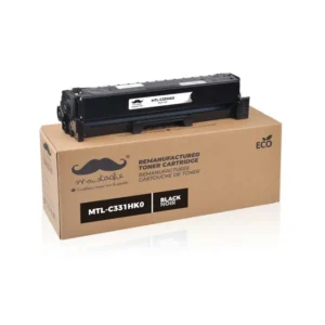 Moustache Remanufactured Lexmark C331HK0 Black High Yield Toner Cartridge