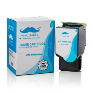 Moustache Remanufactured Xerox 006R04365 Cyan High Yield Toner Cartridge w/Chip
