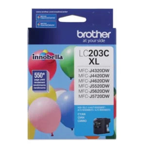 Original Brother LC203C Cyan High Yield Ink
