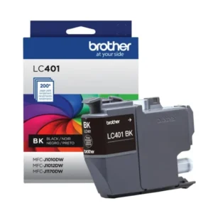 Original Brother LC401BKS Black Ink