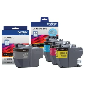 Original Brother LC402XL BK/C/M/Y High Yield Ink Combo